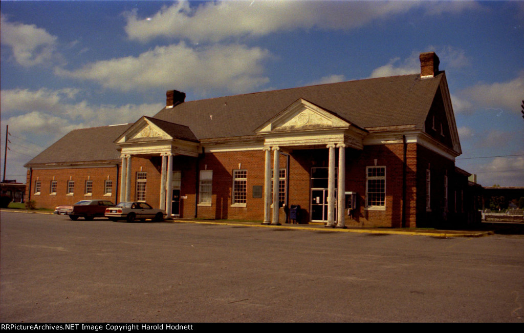 Historic Seaboard Station, no longer an Amtrak station 